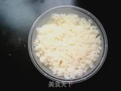 Make Potato fried rice step 1