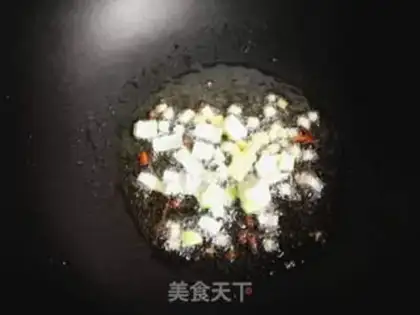Make Potato fried rice step 3