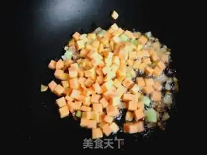 Make Potato fried rice step 4