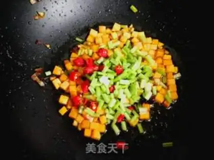 Make Potato fried rice step 6