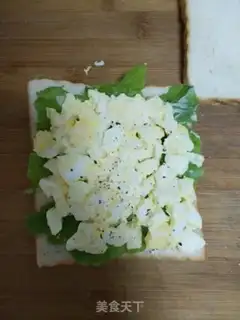 Make Egg sandwich step 7