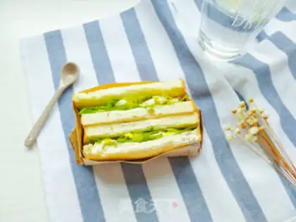 Make Egg sandwich step 9