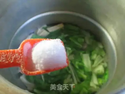 Make Scrambled cabbage broth step 5