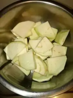 Make Fried eggplant step 1