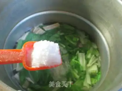 Make Scrambled cabbage broth step 6