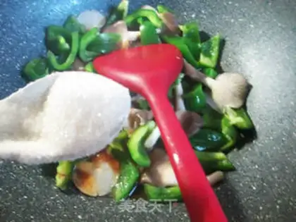Make Soo-jeong-gwan fried light pepper step 7