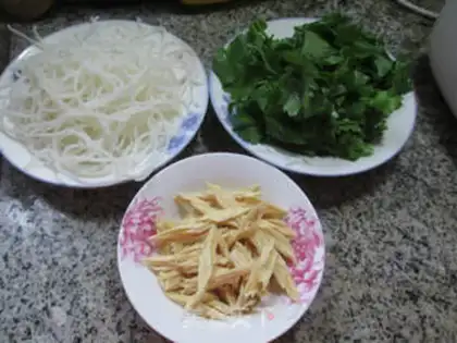 Make Celery and rice powder step 0