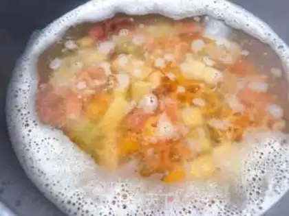 Make Salmon pasta step 1