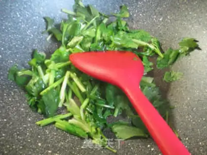Make Celery and rice powder step 2