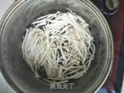 Make The white mushrooms step 2