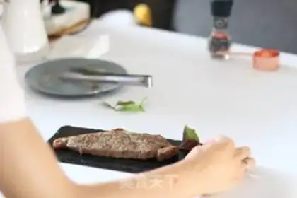 Make Black pepper steak step 6