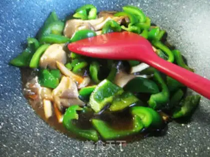 Make Soo-jeong-gwan fried light pepper step 9
