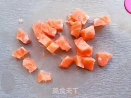 Make Salmon pasta step 7