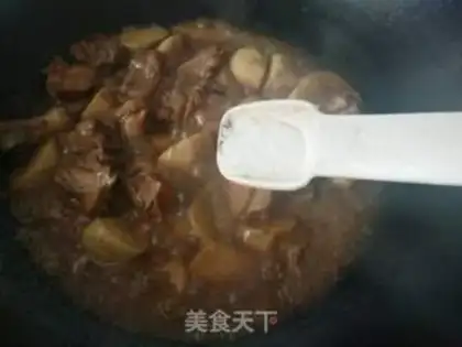 Make Tacos burn duck legs step 11