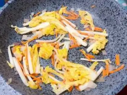 Make Salmon pasta step 10
