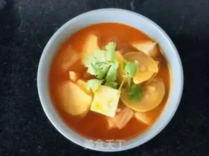 Make Pickle tofu soup step 6