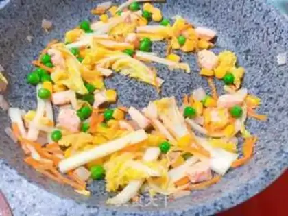 Make Salmon pasta step 12