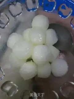 Make Orange Juice Poofball step 6