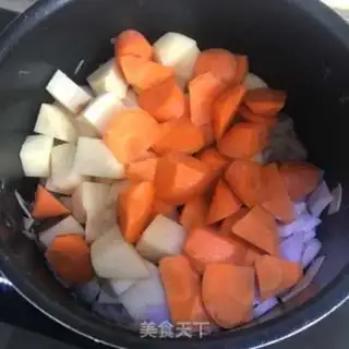 Make Mango curry chicken step 4