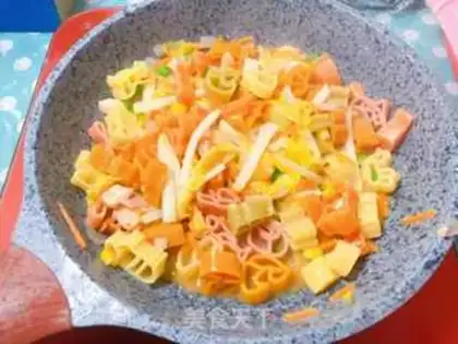 Make Salmon pasta step 14