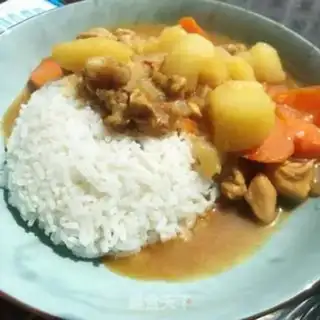 Make Mango curry chicken step 6