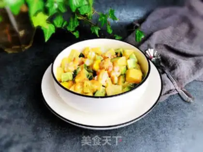 Make Shrimp potato salad step 10