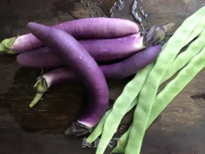 Make Soy eggplant blade beans step 0