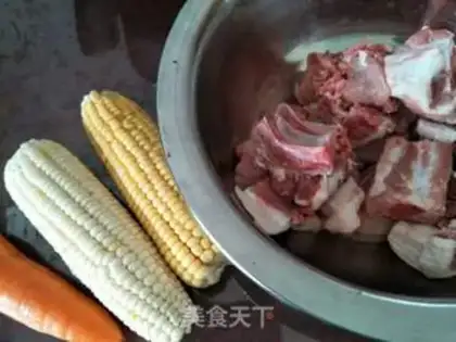Make Corn stew ribs step 0