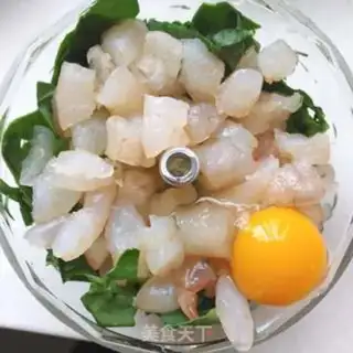 Make Spinach shrimp step 2
