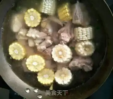 Make Corn stew ribs step 8