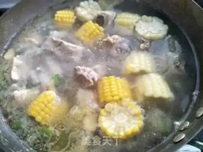 Make Corn stew ribs step 9