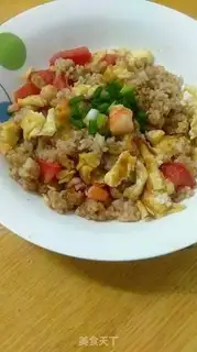 Make Shrimp rice step 7