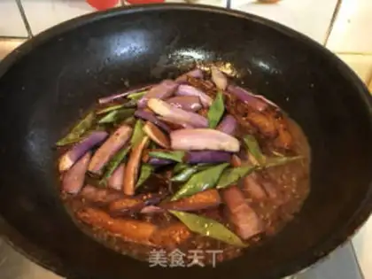 Make Soy eggplant blade beans step 11