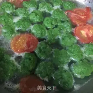 Make Spinach shrimp step 6