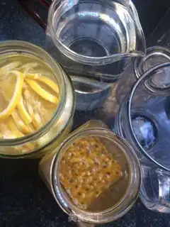Make Lemon berry step 0