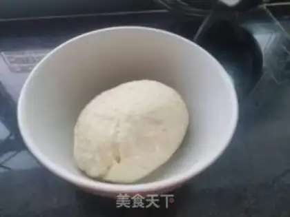 Make Cream egg dumplings step 1