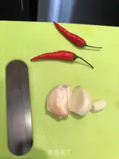 Make Garlic peas step 0