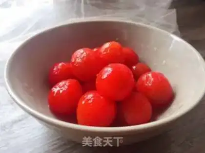 Make Sugared tomatoes step 3