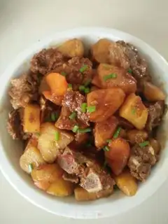 Make Carrots, potatoes, ribs step 9