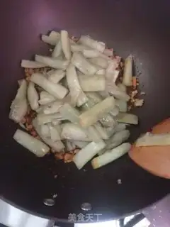 Make Salt fish eggplant step 6