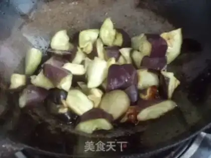Make The eggplant step 4
