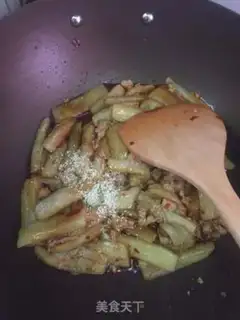 Make Salt fish eggplant step 7