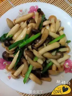 Make Clear the seafood mushrooms step 8
