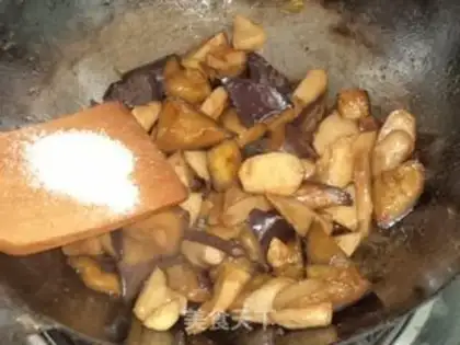 Make The eggplant step 7