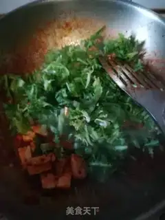 Make Spicy tofu step 2
