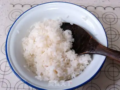 Make Salted egg oatmeal step 2