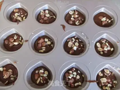Make Madeline, the chocolate step 11