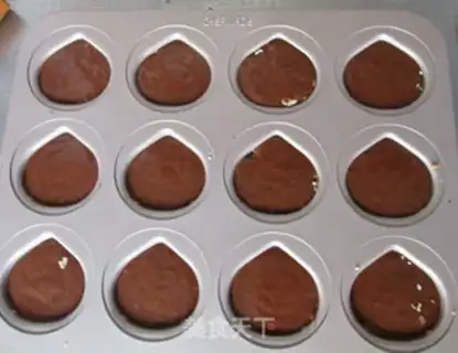 Make Madeline, the chocolate step 12
