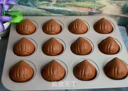 Make Madeline, the chocolate step 15