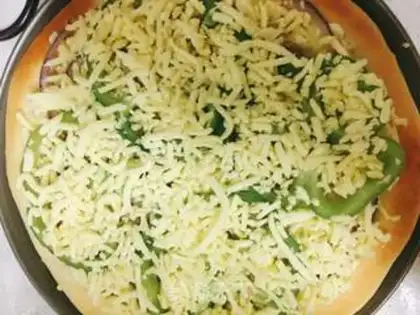 Make Chicken pizza step 8